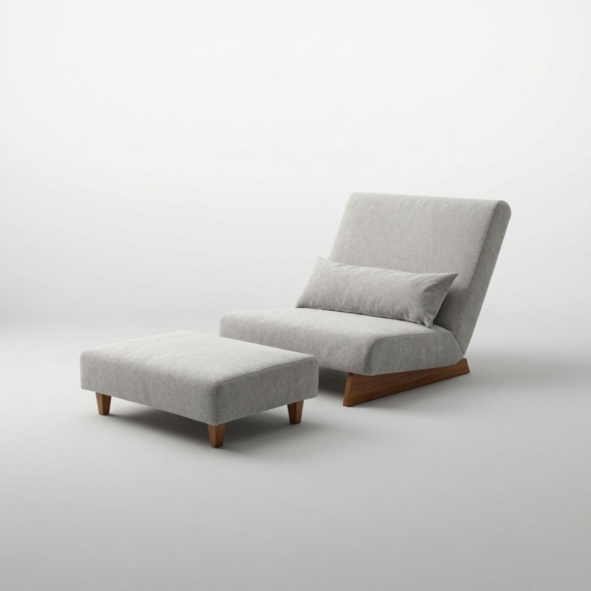 Borneo - Floor Sofa and Lounger (Brown) - CosyLabs