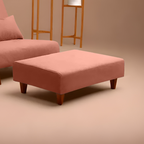 Single Pouffe (Peach)