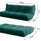 The Rosetta | Sofa Bed (Green)