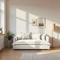 Jamun Sofa - 2 Seater - Beige