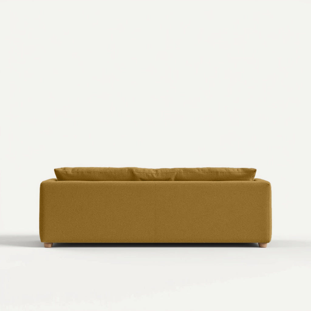 Jamun Sofa - Loveseat - Mustard