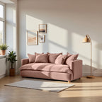 Jamun Sofa - 2 Seater - Peach