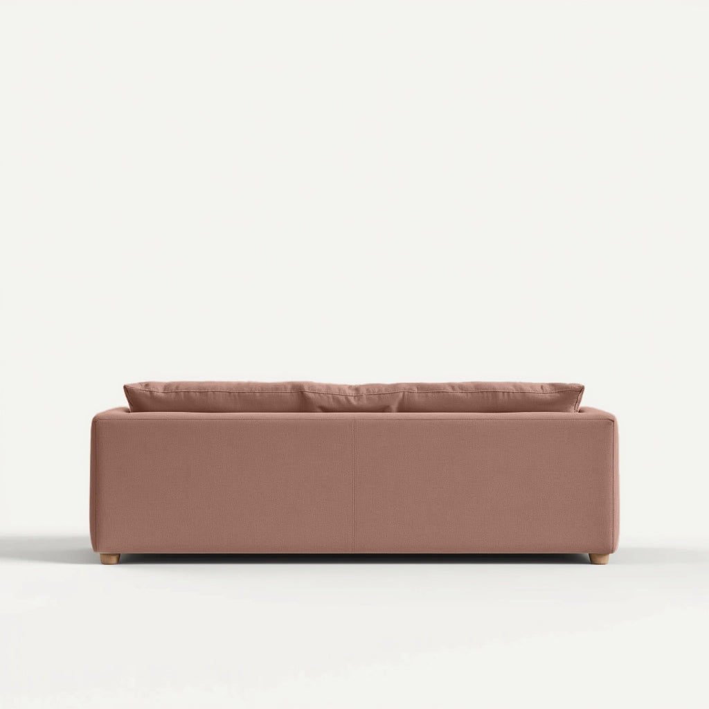 Jamun Sofa - 3 Seater - Peach