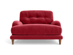 Sugar Sofa - Loveseat - Dark Maroon