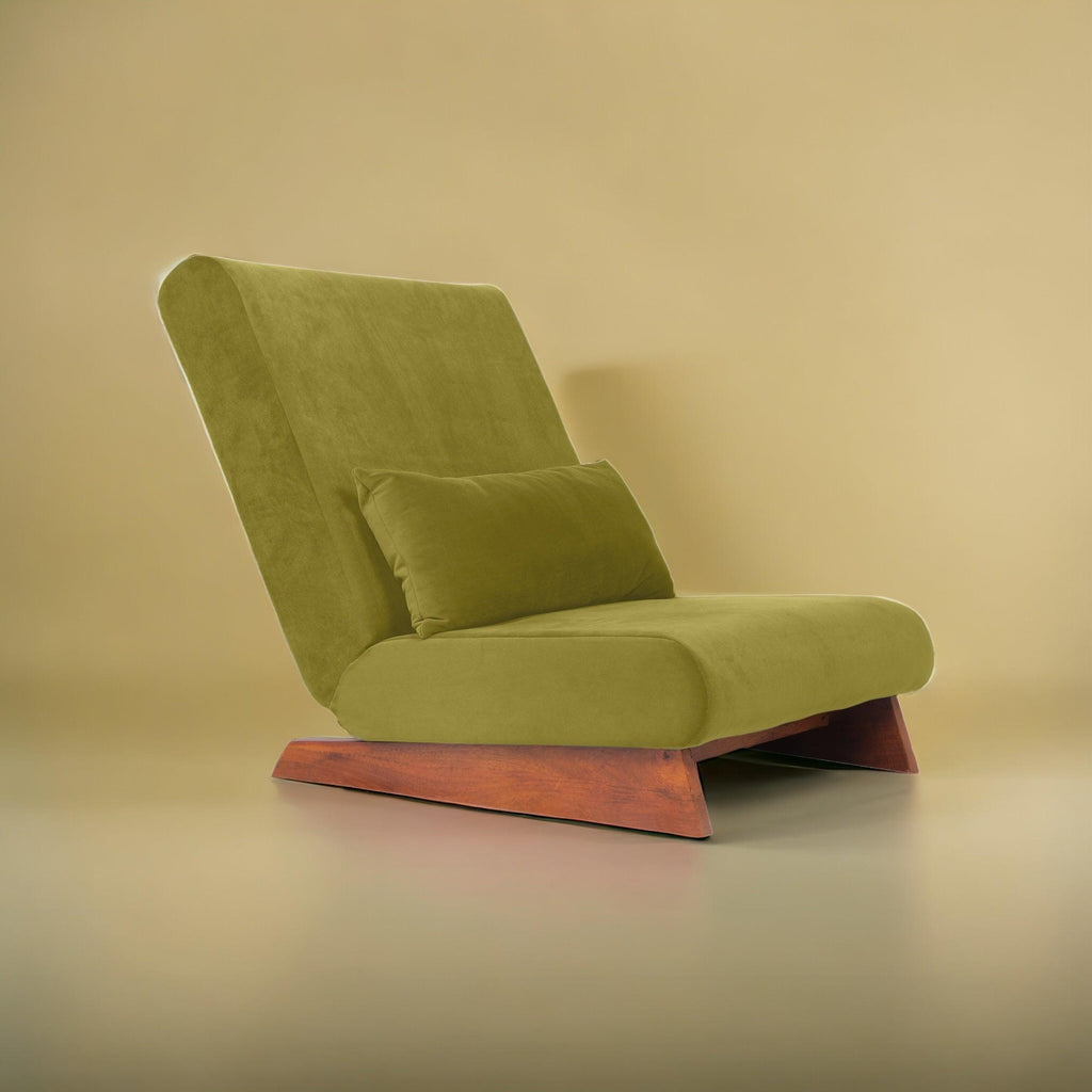 Borneo - Floor Sofa and Lounger (Olive Green)