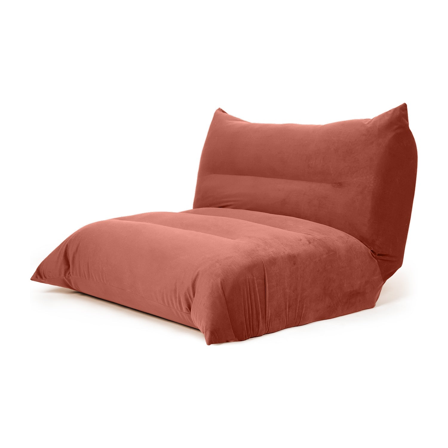 Flooton - Floor Sofa and Futon Bed - Peach
