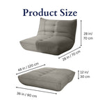 The Rosetta | Sofa Bed (Grey)