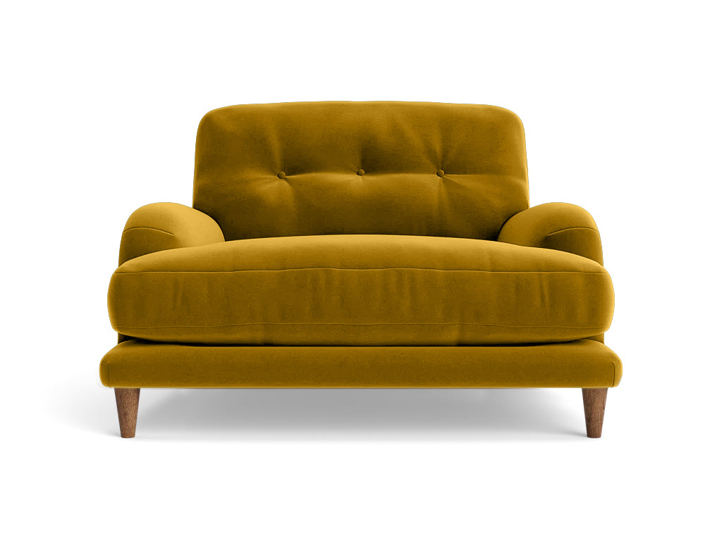 Sugar Sofa - Loveseat - Mustard