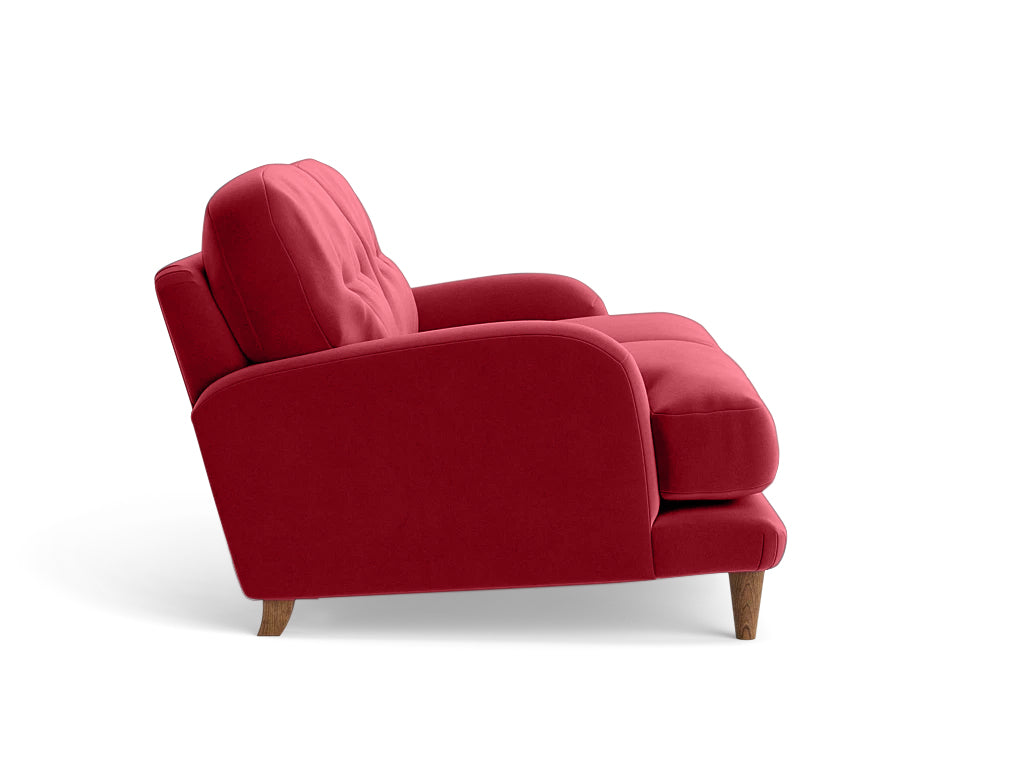 Sugar Sofa - Loveseat - Dark Maroon